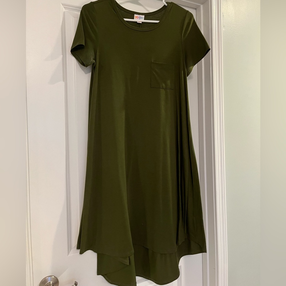 LuLaRoe Green Dress